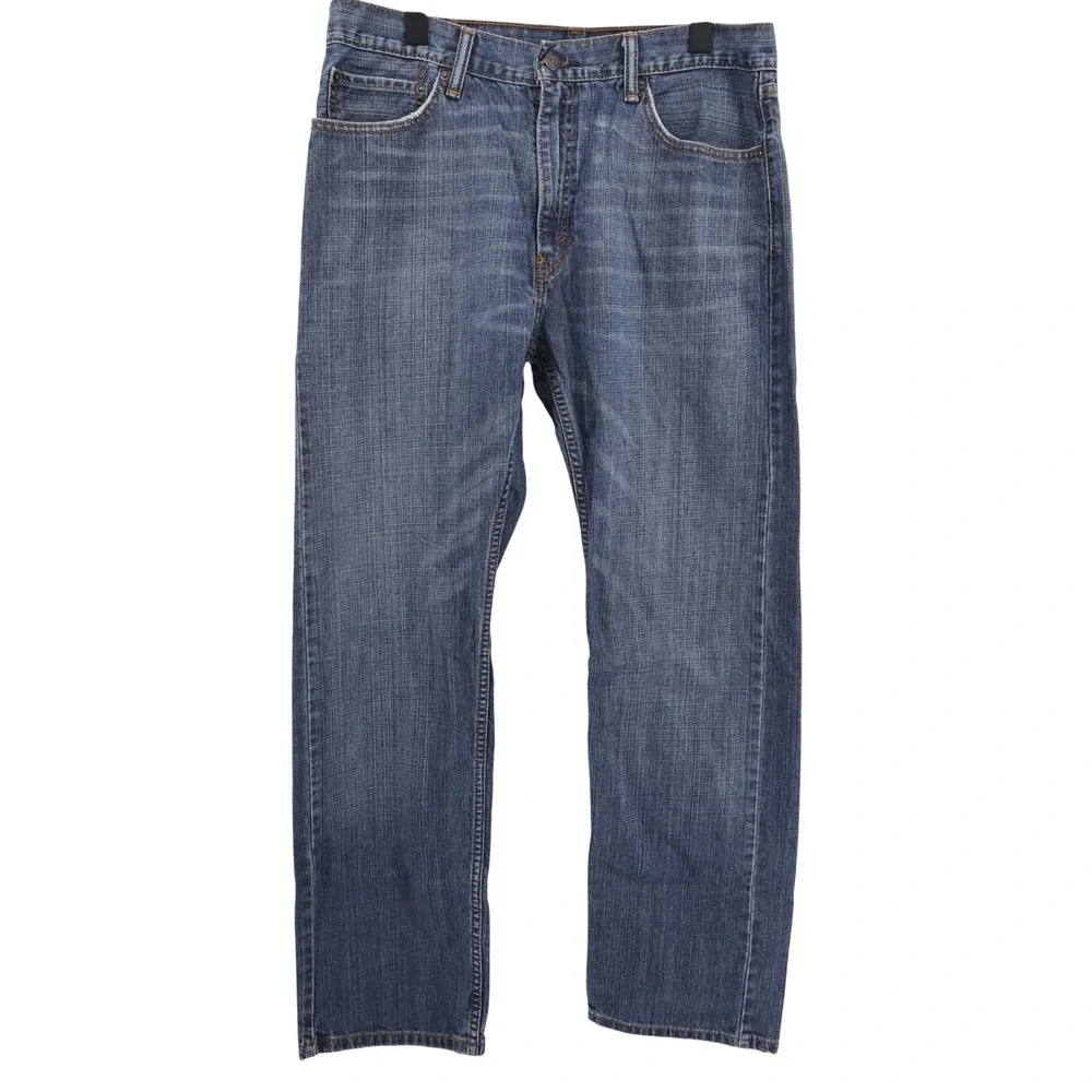 Levi's 505 Regular Fit Jeans Blue Mens 36x32 (Inseam measures 31